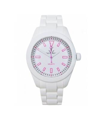 ToyWatch Velvety White & Pink VV01WH Gioielleria Colò